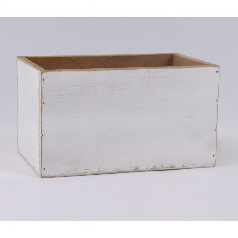 Plain White Wash Box