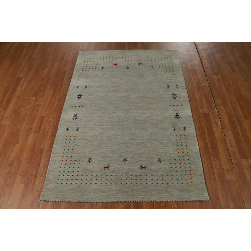 Tapis tribal Gabbeh indien 4 x 6