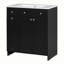 Ensemble de meuble-lavabo avec lavabo en céramique-528896606