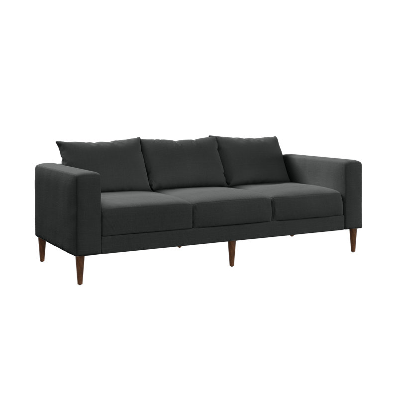 Essential Sofa, Shadow Upcycled Poly, Dark Brown