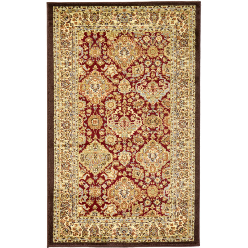 Schmitt Oriental Indoor Rug, Rectangle 3'3" x 5'3"