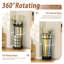 Panier de rangement rotatif 360 °