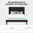 Chic Velvet Upholstered Platform Bed With Storage Shelf And Charging Station Wingback Headboard, Wooden Slats-1061874380-1061874376