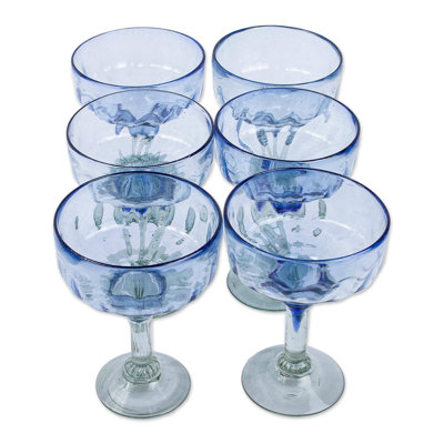 Fiesta Handmade Margarita Glass