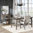 Croyd 67" Dining Table and Kitchen Cabinet Pantry Set