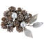 Glittered Berries And Pinecones Christmas Decorations - 6"
