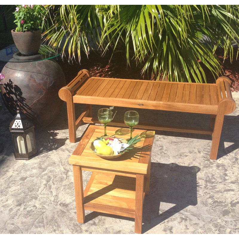 Tundra Solid Wood Side Table