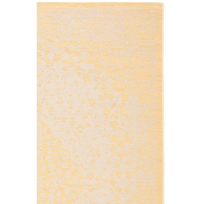 Soraya Beige/Gold Indoor / Outdoor Area Indoor/Outdoor Area Rug