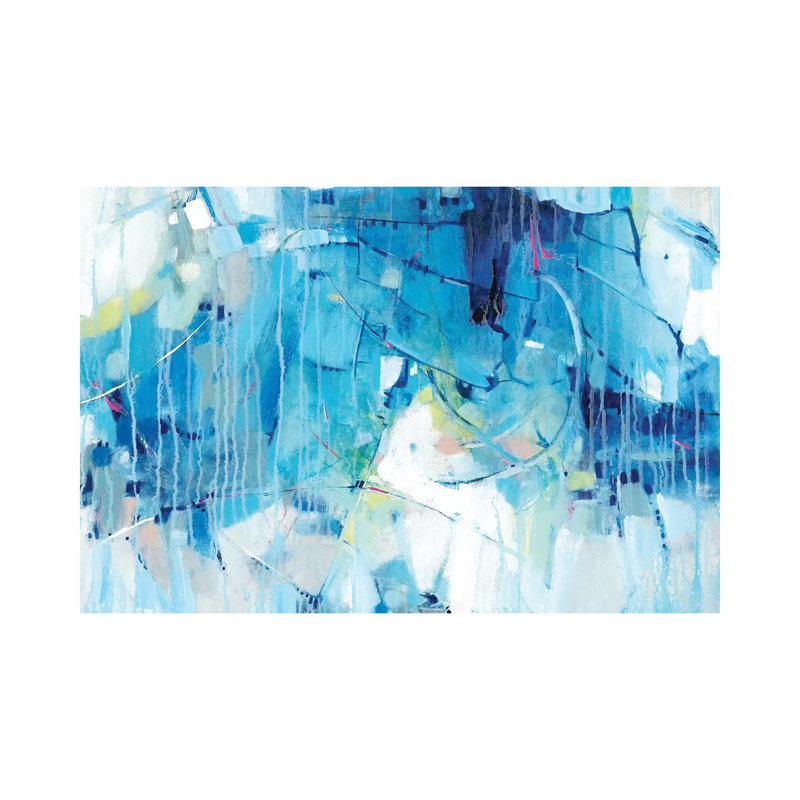 «Ice Breaker II» par Timothy O 'Toole - peinture sur toile tendue, H 18 po x l 26 po x P 1,5 po