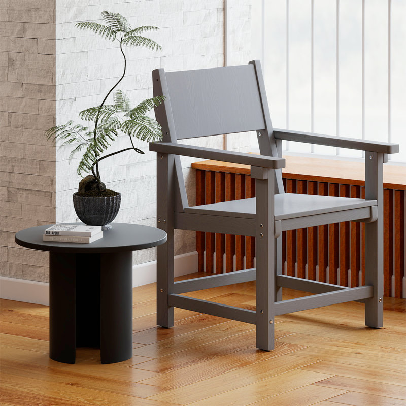Ensemble de 6 chaises d'extérieur pour 6 personnes (ensemble de 6), 6, Gris