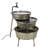 Outdoor Metal Weather Resistant Cascade Fountain
