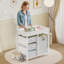 AIYAPLAY Baby Changing Table with 4 Drawers for 0-12 Months Max. 11kg-1105722983