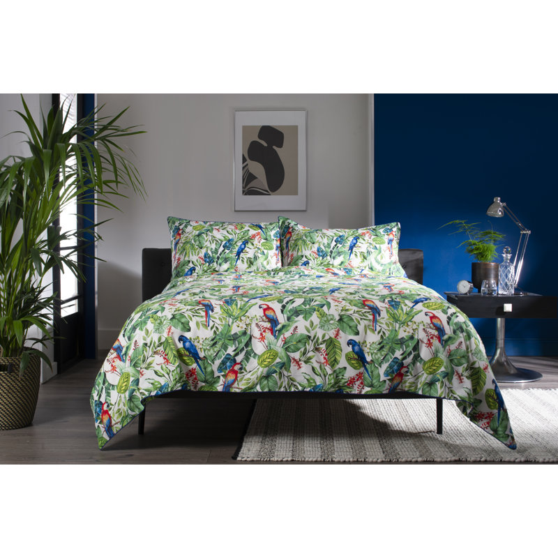 Cotton No Pattern Duvet Cover Set with Pillowcases, Single Duvet Cover + 1 Standard Pillowcase