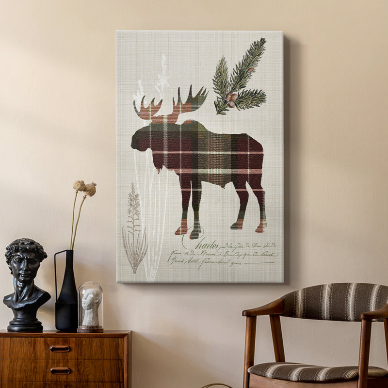 Woodland Plaid II - galerie sur mesure, H 18 po x l 12 po