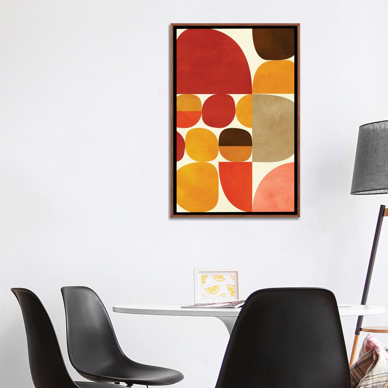 «Mid Century Modern V» par Ana Rut Bré - impression d'art graphique, H 40 po x l 26 po x P 1,5 po, Aucun mat