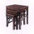Julian Cappuccino 3-Piece Nesting Table Set
