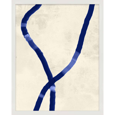Blue Rope 1 Print by Jacques Pilon