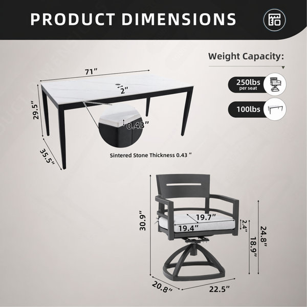 Dimensions du produit