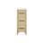 12" Bathroom Side Cabinet with Countertop, Pre-assembly