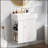 Saimir 21.6 " W Free Standing Wall Mounted 1 Single Vanity Bathroom Vanity With Ceramic Top