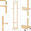15.7 " Solid Wood Clothing Rack-985368705