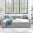 Daybed With Two Drawers Trundle Upholstered Sofa Bed-830636136