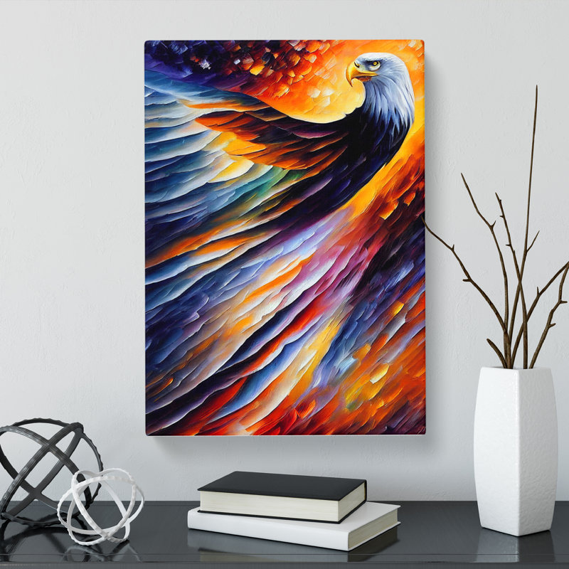 Silsbee Eagle Vol.1 - Wrapped Canvas Print, 50cm H x 35cm W x 3cm D