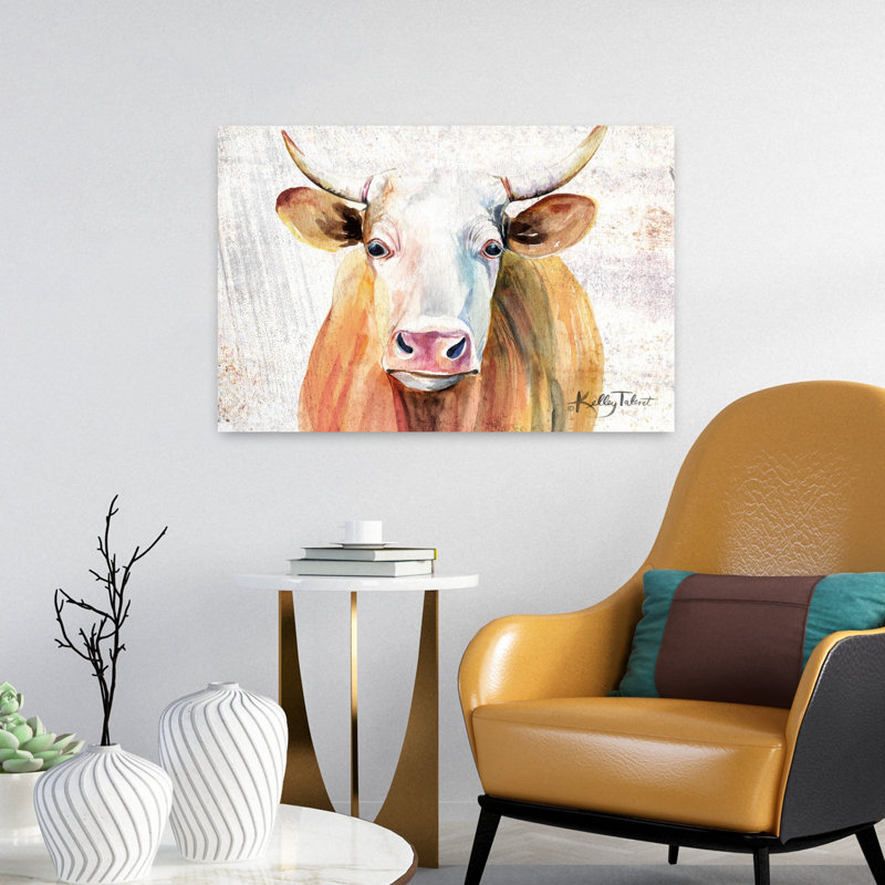 Art contemporain abstrait, Royal Steer, H 24 po x l 16 po
