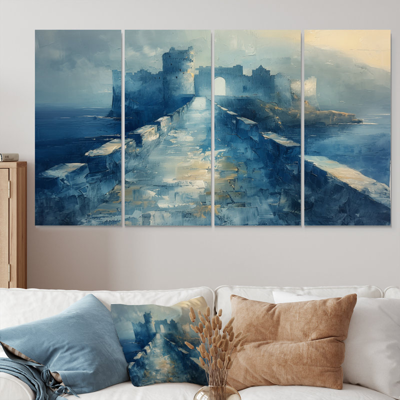 Ensemble d'art mural Lussier - Châteaux, H 28 po x l 48 po