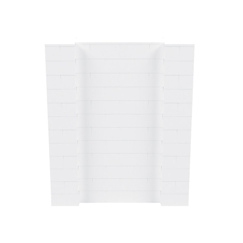 Cloison 1 panneau autoportante, H 72 po x l 60 po x P 12 po, Blanc