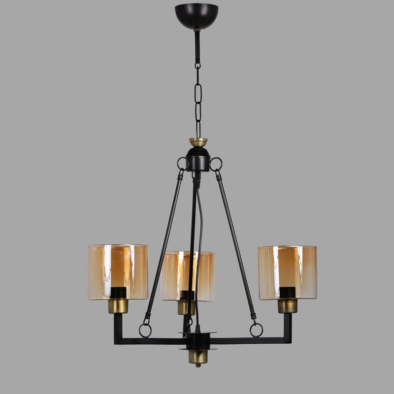 Fender 3 - Light Shaded Chandelier