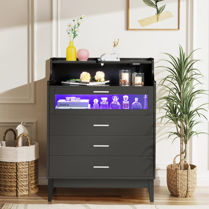 Commode Keyera, Noir