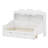 Retro Style Daybed with Integrated Storage Drawers and Shelving, Multi-Functional Sofa Bed for Bedroom, Living Room, and Guest Room, Easy Assembly Required-845758767
