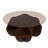 Round Coffee Table with Storage