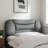 vidaXL Headboard Cushion Hvar Light Grey 100 cm Fabric -1068291191