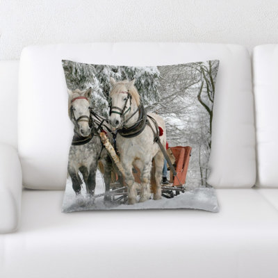 Microsuede Throw Pillow