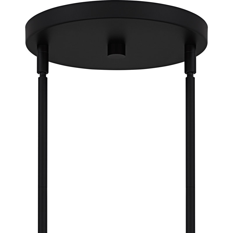 Lustre noir mat 6 lumières Amandah