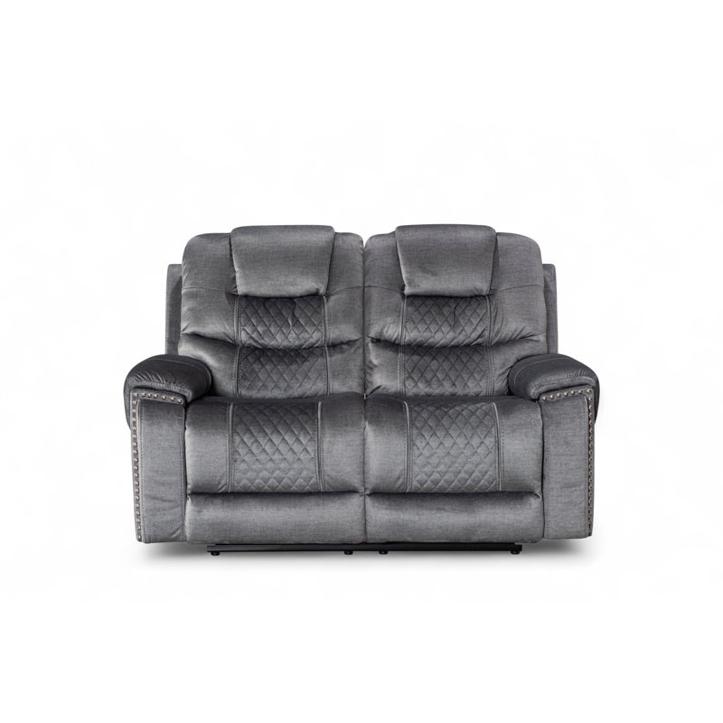 Bostin 3 Seater Chenille Electric Reclining Sofa, 2