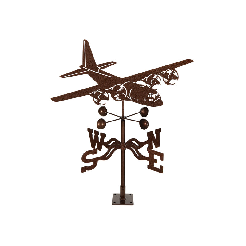 Wilmore 28'' H Transportation Weathervane, Deck Mount