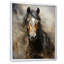 Balendran White Horse Équestre Dualité I, reproduction d'art sur toile-1017422498-1061879839-1025807946
