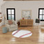 Tapis d'intérieur rond lavable en machine 5 pi x Zoomie Armita