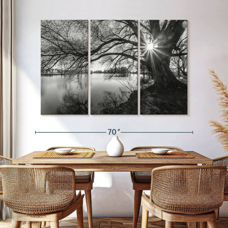 Harnek Sunlight Through Tree, 28" H x 45" W