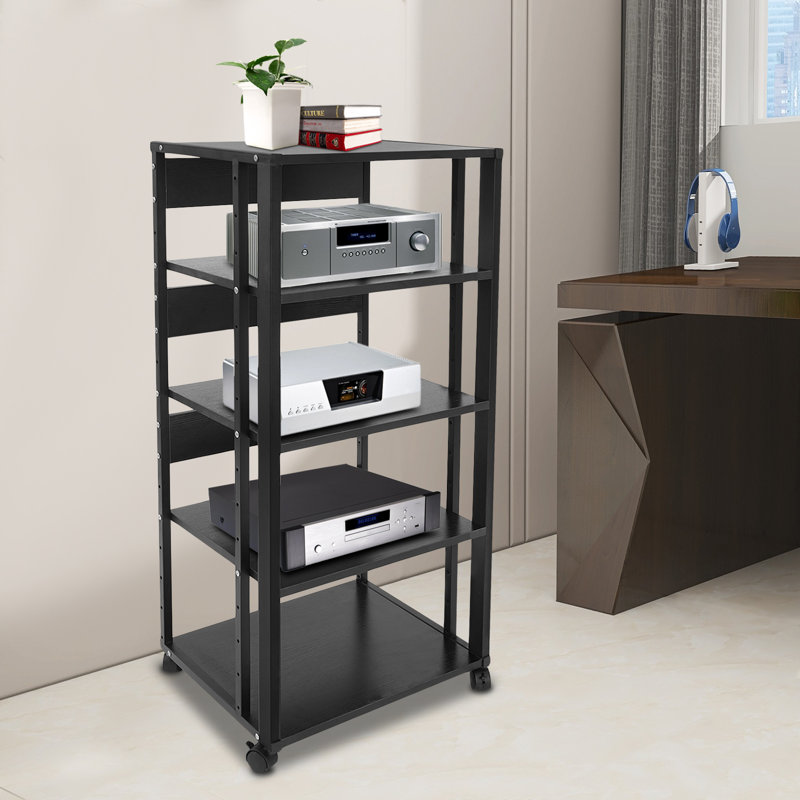 YXSUN 5-Tier AV Media Stand & Reviews | Wayfair