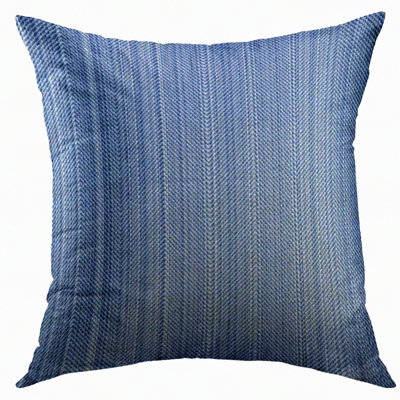 Vintage Denim Herringbone Throw Pillow Cover – Distressed Jeans Sofa Cushion Case – Linen Home Decor Accent – Square Vintage Denim Herringbone Throw Pillow Cover – Distressed Jeans Sofa Cushion Case – Linen Home Decor Accent – Square