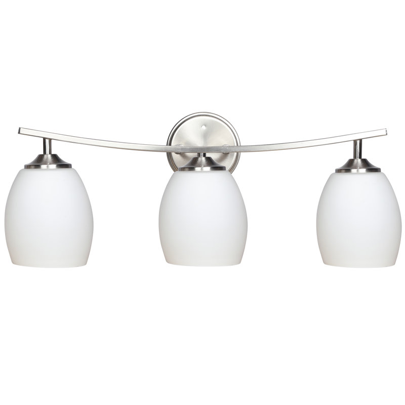  3-Light Vanity Light Fixture Bathroom Light