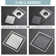 4.33'' Square Tile-In Shower Drain