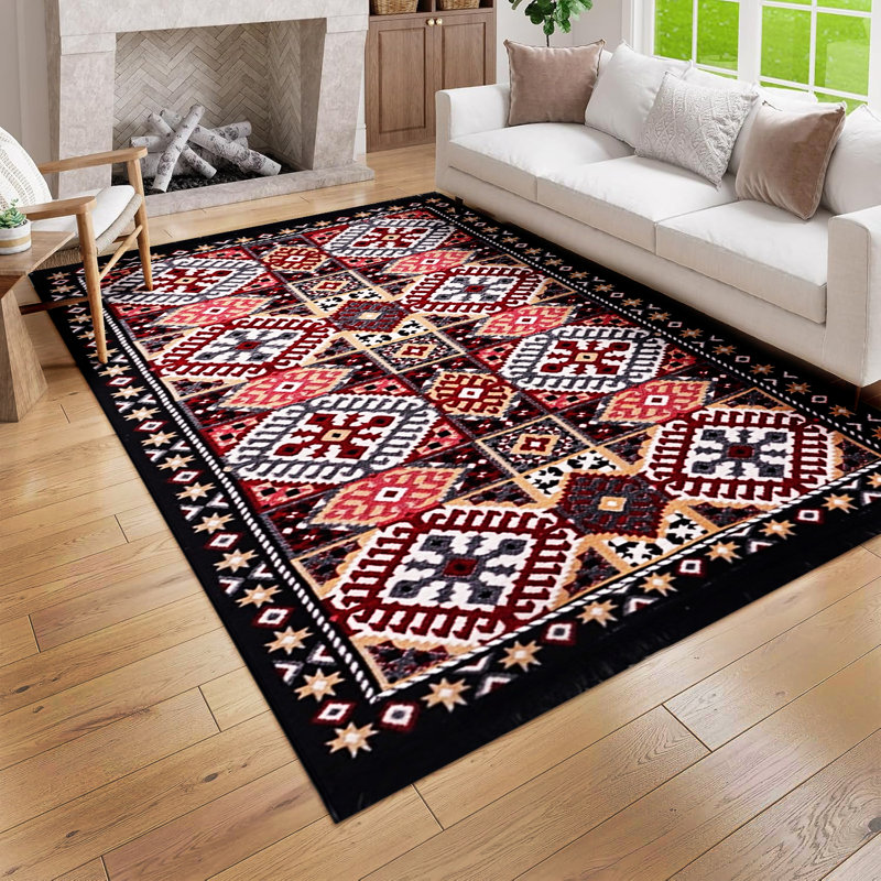 Multicolore lavable Kilim