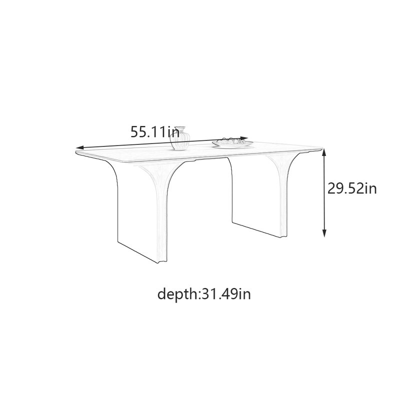 Nurein, 29.52"H x 55.11"L x 31.49"W