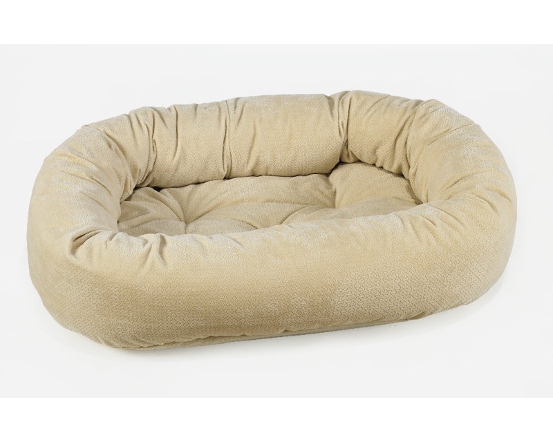 Lit pour chien impression donut, Moyen (l 35 po x P 27 po x H 6 po), Gâteries à la vanille