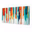 Cynthie - Art mural abstrait 4 pièces-106424066